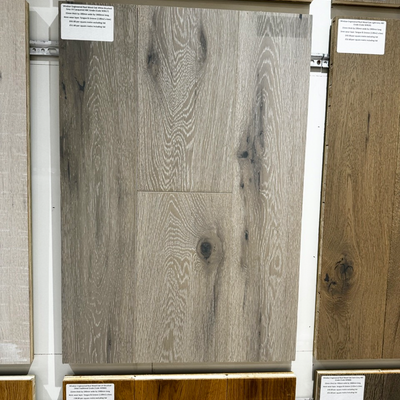 Windsor Engineered Real Wood Oak White Brushed Grey UV Lacquered